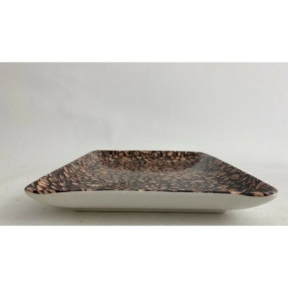 Starbucks Espresso Serving Trinket Plate Coffee Beans 9” X 7” 2007 Collectible - Picture 2 of 9